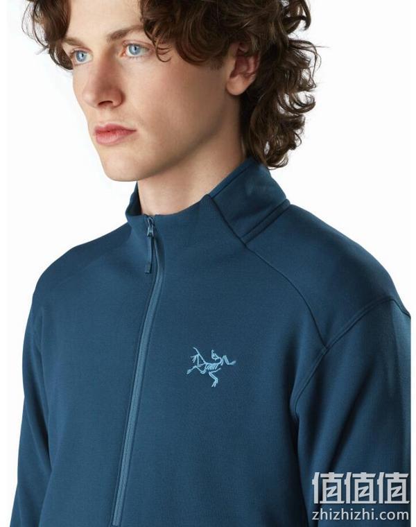 亚马逊销冠！Arc'teryx 始祖鸟 Kyanite AR 男款1/2拉链保暖抓绒衣 27967 801.66元 值值值-买手聚集的地方