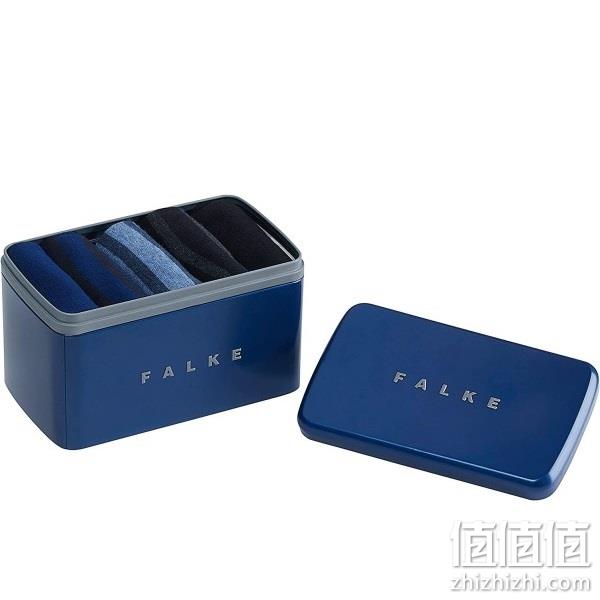 撕袜界的爱马仕，Falke Happy 男士棉质中筒袜 5双礼盒装 155.52元（天猫旗舰店折后183元/3双） 值值值-买手聚集的地方