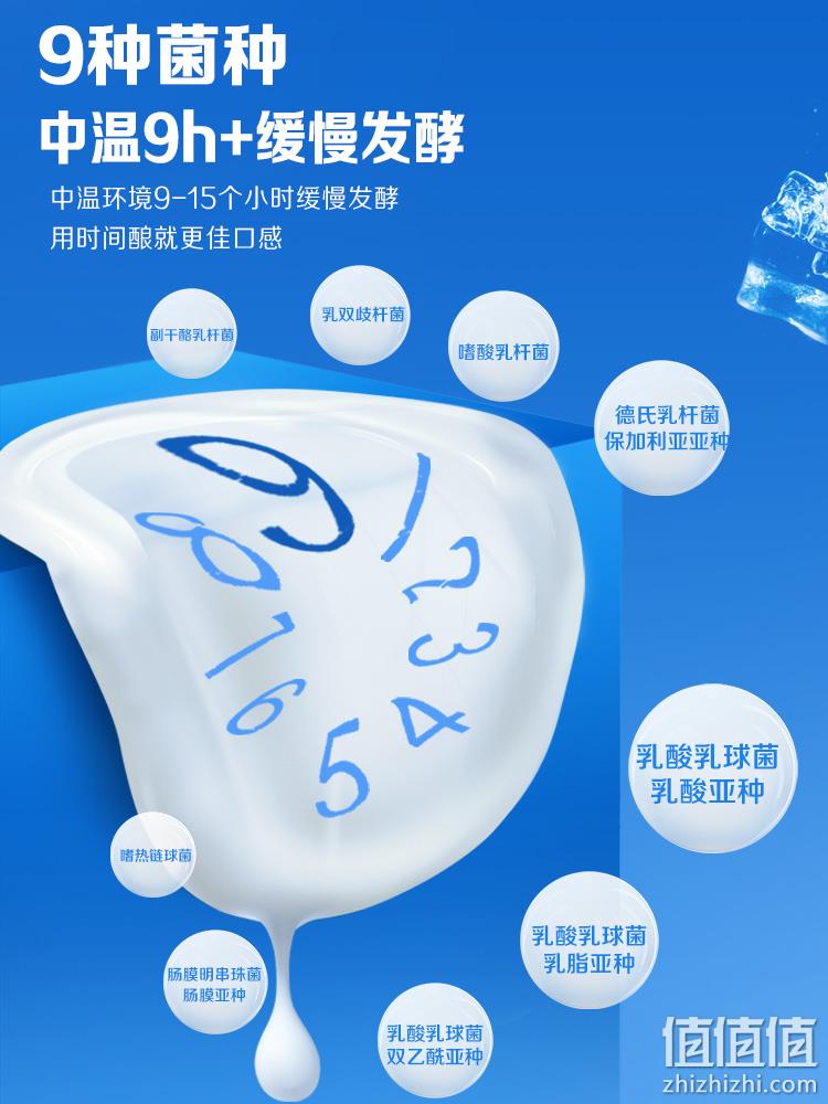 安慕希 气泡风味发酵乳气泡酸奶 整箱215g*10瓶 39.9元包邮（双重优惠） 值值值-买手聚集的地方