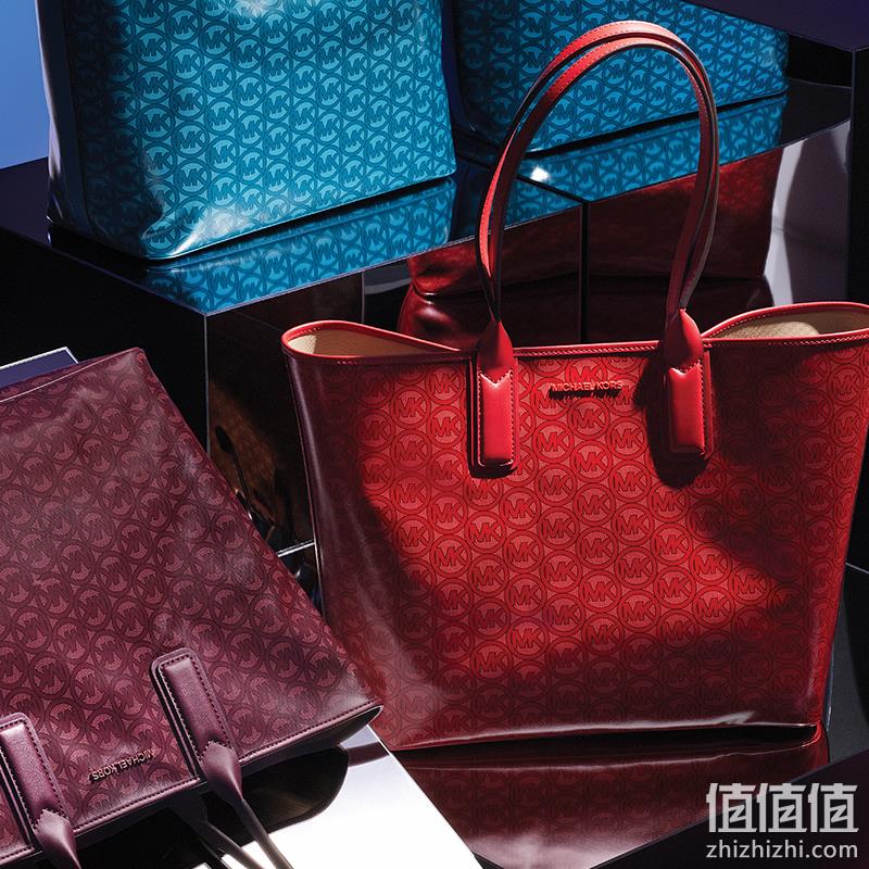 Michael Michael Kors 迈克·科尔斯 Jodie 小号老花轻便大容量托特包35F1G2JT3C 582.9元 值值值-买手聚集的地方