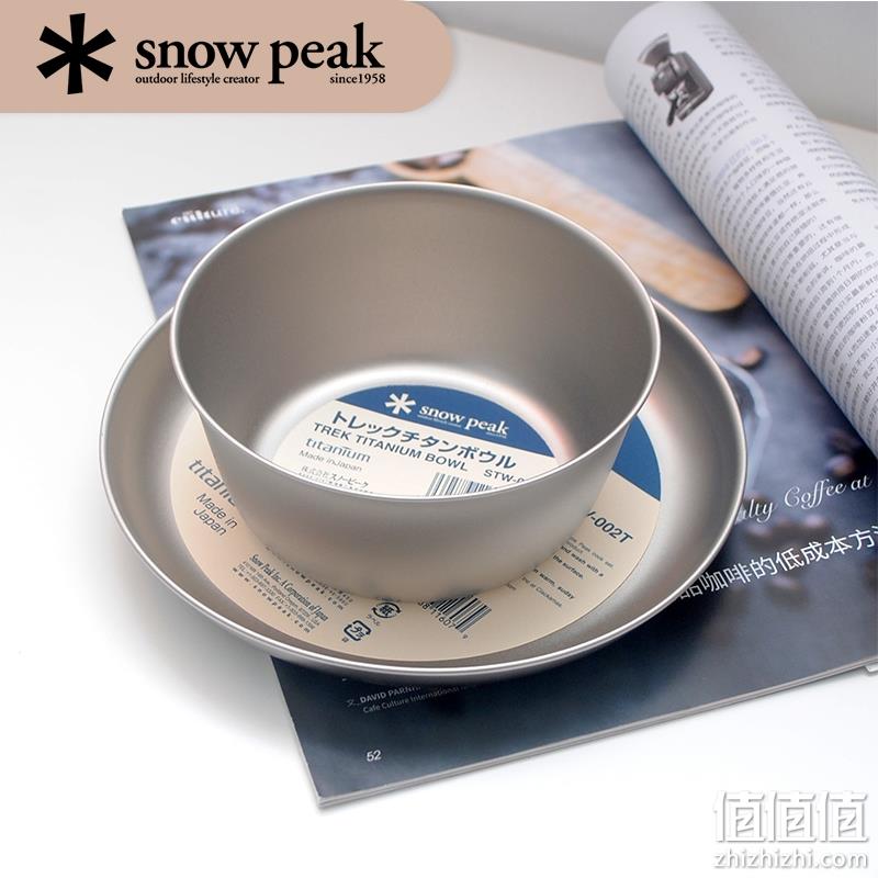 0税费！日本顶级户外品牌，Snow Peak 雪峰 STW-002T 钛金属餐盘 史低147元 值值值-买手聚集的地方