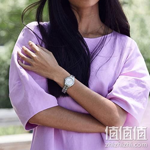 Citizen 西铁城 Silhouette Crystal  镶钻光动能钢带女士手表 FE1230-51X 969.51元 值值值-买手聚集的地方