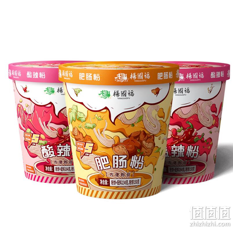 杨国福 经典酸辣粉 264g*6桶 31.91元包邮（需领券） 值值值-买手聚集的地方