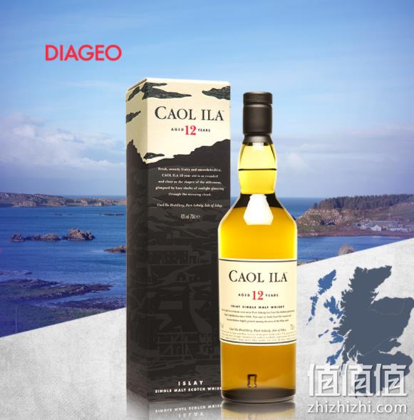 Caol Ila 卡尔里拉 艾莱岛 12年单一麦芽苏格兰威士忌 700mL*2件 赠威士忌杯 551.6元包邮（275.8元/件） 值值值-买手聚集的地方