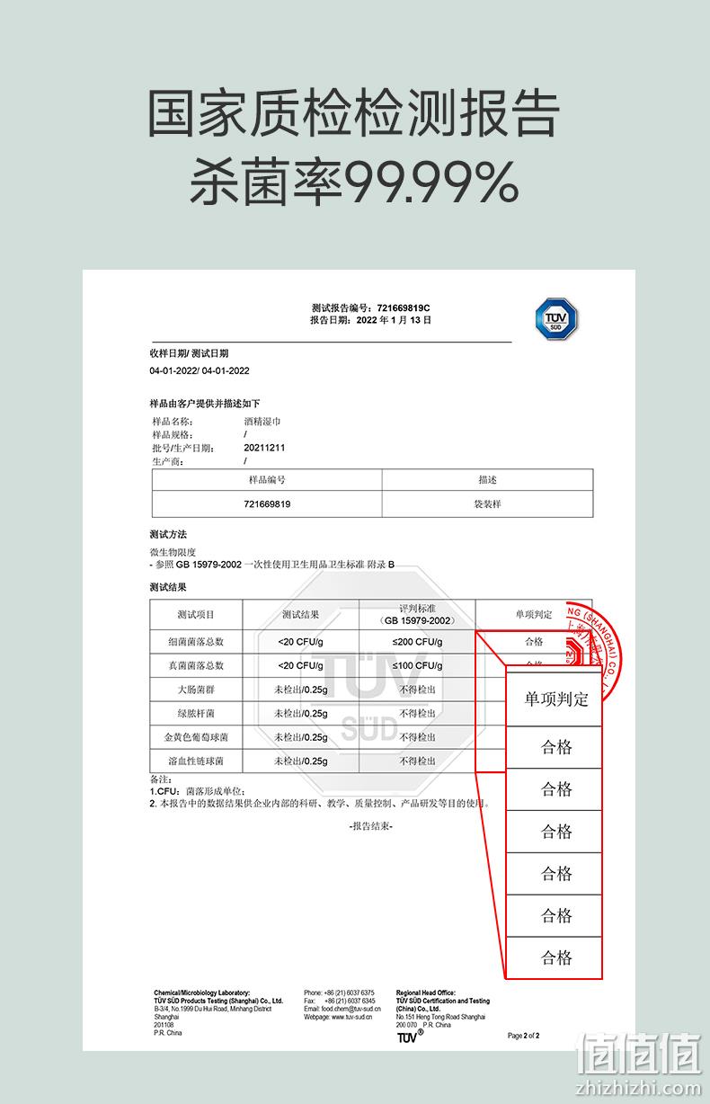 小米生态链 如山 75度酒精消毒湿巾单片独立装 100片 21.9元包邮（需领券） 值值值-买手聚集的地方