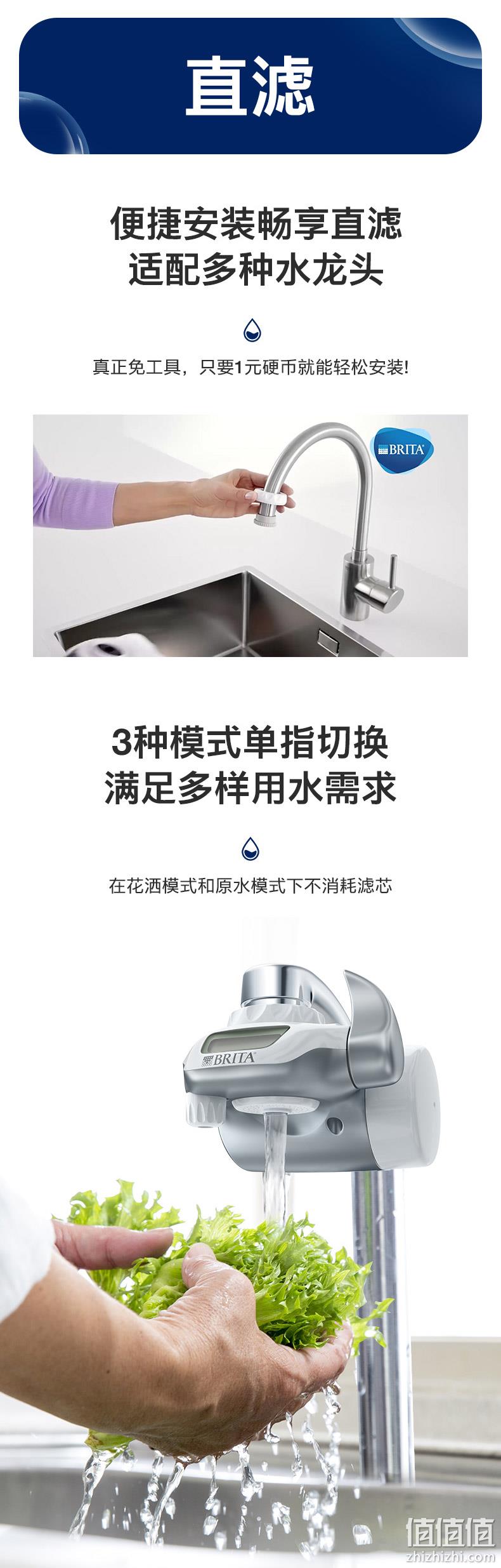 直降￥77新低！BRITA 碧然德 On Tap 龙头净水器厨房自来水过滤器 新低321.04元包邮（双重优惠） 值值值-买手聚集的地方