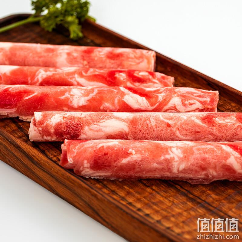 地标产品，百里炙 国产阳信牛肉 雪花肥牛卷600g（300g*2盒 ）*3件 99.9元包邮 值值值-买手聚集的地方