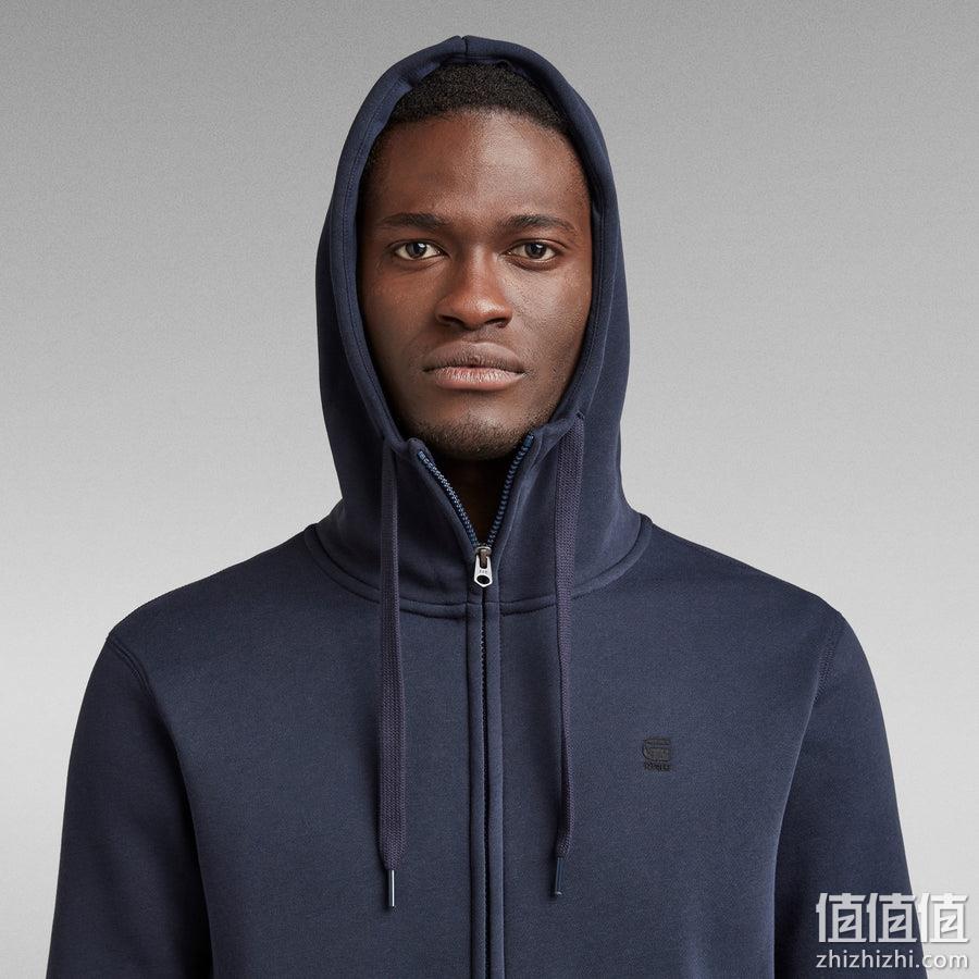 G-STAR RAW Premium Core 男士拉链连帽卫衣 D16122 新低307.83元（可3件92折） 值值值-买手聚集的地方