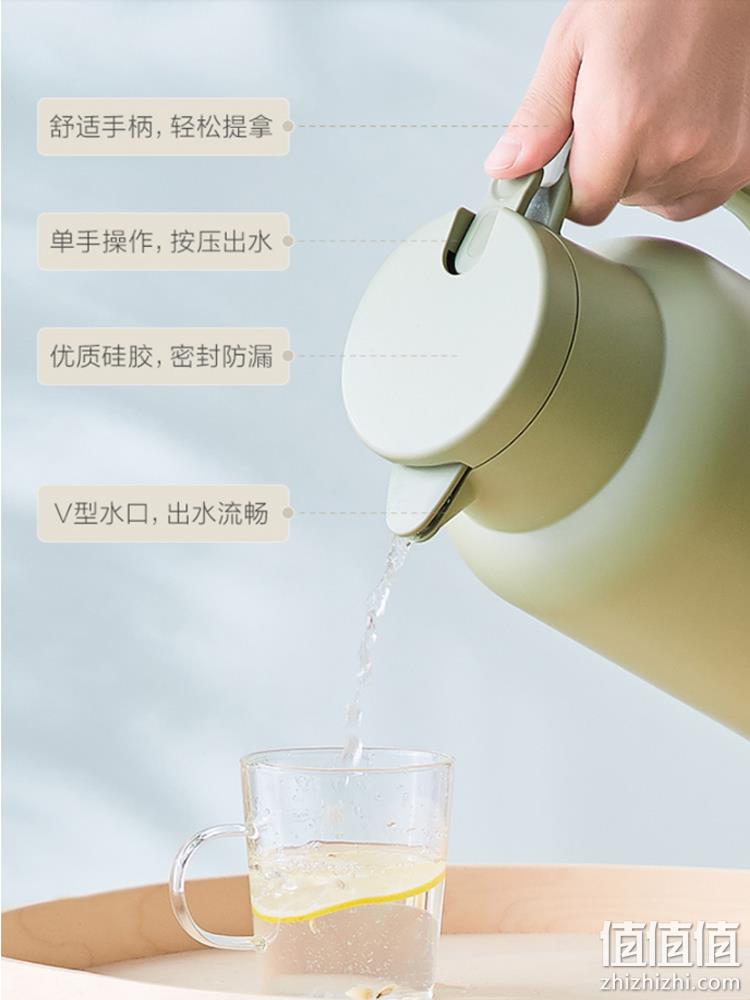 网易严选 玻璃内胆保温壶 1.5L 新低39元（双重优惠） 值值值-买手聚集的地方