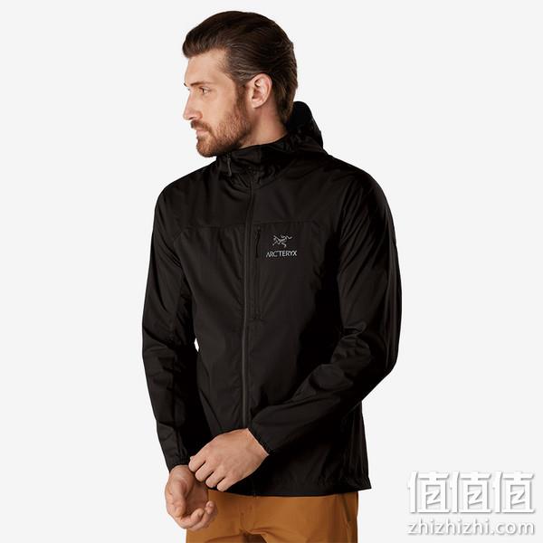 亚马逊销冠！L码，Arc'teryx 始祖鸟 Squamish 男士连帽轻量防风皮肤衣 747元（天猫旗舰店2000元） 值值值-买手聚集的地方