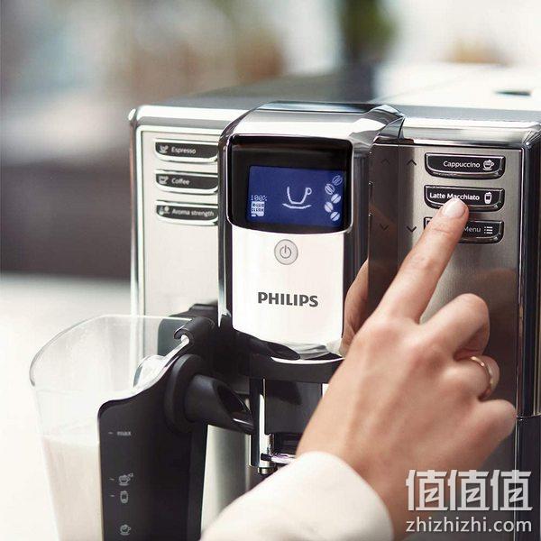 Philips 飞利浦 5000系列 EP5335/10 全自动咖啡机 带LatteGo奶泡系统 4475元 值值值-买手聚集的地方