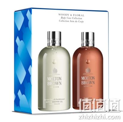 亚马逊销冠！Molton Brown 摩顿·布朗 麂绒鸢尾草香+可可檀香沐浴露 300ml*2瓶 新低204.99元 值值值-买手聚集的地方