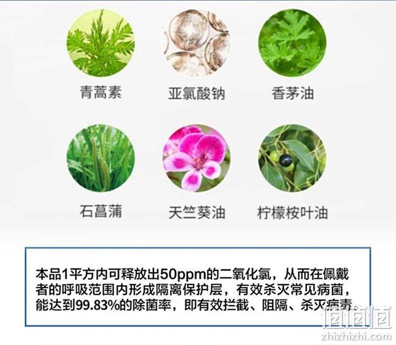 童宝保 空气抑菌消毒卡整盒 2份 29.9元包邮（需领券） 值值值-买手聚集的地方