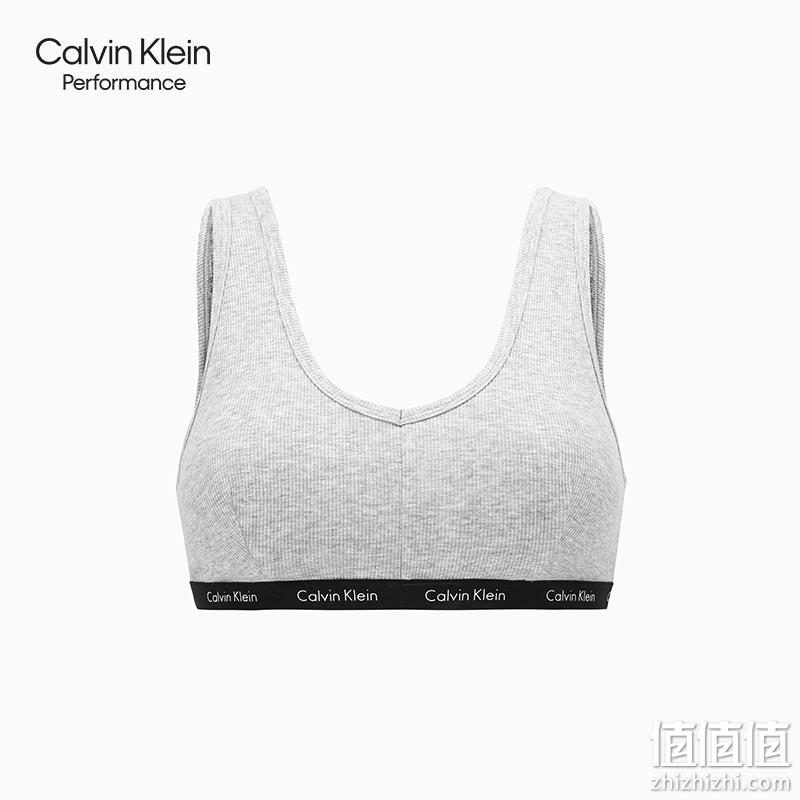 88VIP会员，Calvin Klein 卡尔文·克莱恩 女士无钢圈外穿文胸运动内衣 QP2296O 94.05元包税包邮（多重优惠） 值值值-买手聚集的地方