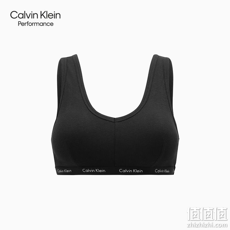 88VIP会员，Calvin Klein 卡尔文·克莱恩 女士无钢圈外穿文胸运动内衣 QP2296O 94.05元包税包邮（多重优惠） 值值值-买手聚集的地方