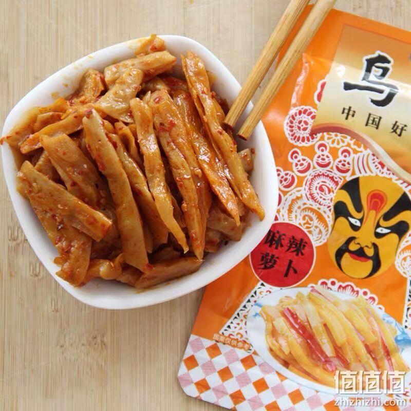 乌江 涪陵榨菜 麻辣萝卜干60g*10袋+赠香菇酱10袋 14.9元包邮 （双重优惠） 值值值-买手聚集的地方