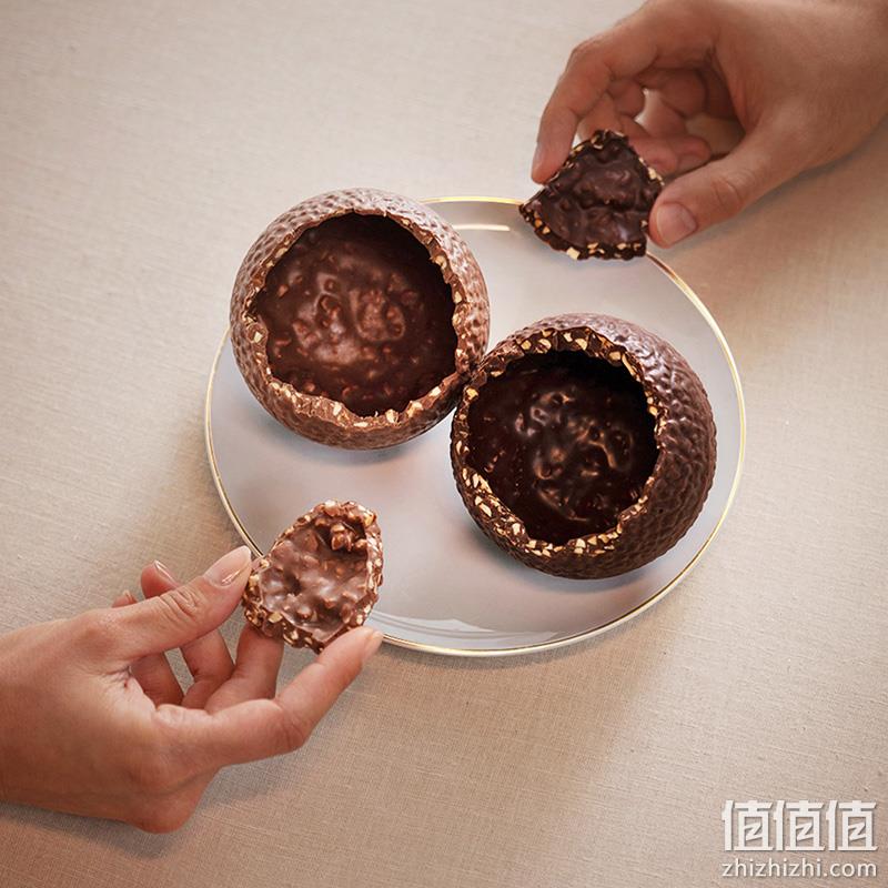 圣诞节礼物，Ferrero 费列罗 榛仁味 璀璨奢华小金球125g*2颗 59元包邮（折29.5元/颗） 值值值-买手聚集的地方