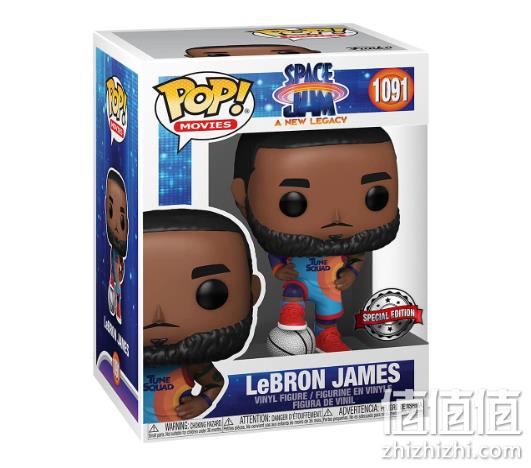 Funko POP《空中大灌篮：新传奇》 手办公仔 - 勒布朗·詹姆斯 55975 56.45元 值值值-买手聚集的地方