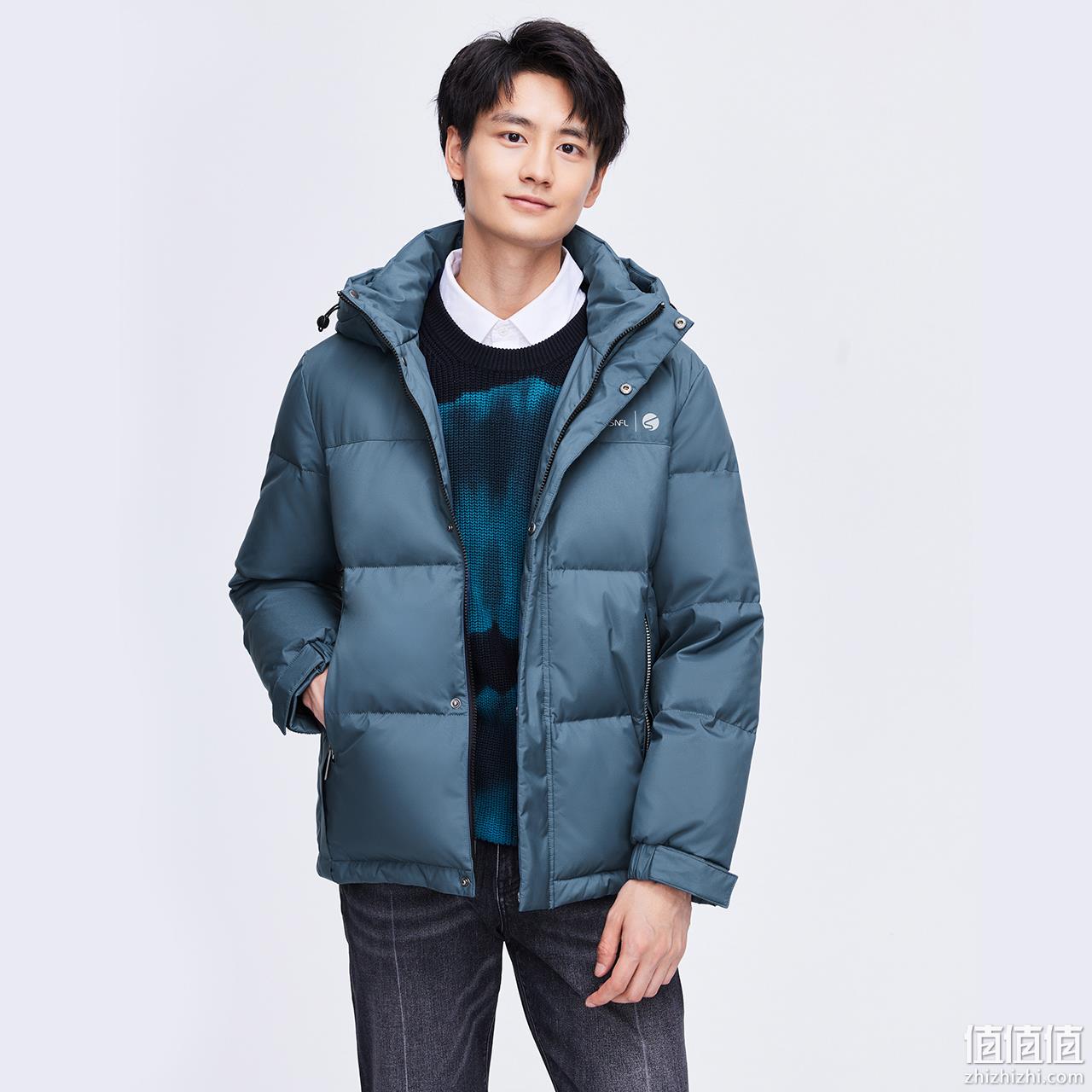 Snow Flying 雪中飞 男士短款连帽羽绒服 三色 298.7元包邮（双重优惠） 值值值-买手聚集的地方