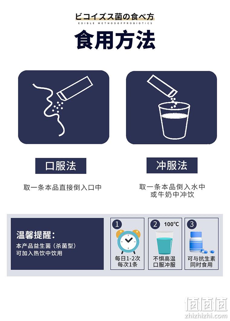秋田虹 日本后生元进口菌株 杀菌型益生菌固体饮料 2g*30袋 98元包邮（需领券） 值值值-买手聚集的地方