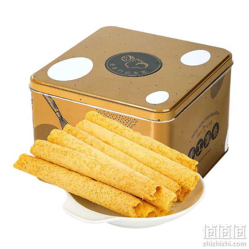 香港鲤鱼门 绍香园 牛油手工蛋黄卷礼盒 432g 39元包邮包税（需领券） 值值值-买手聚集的地方
