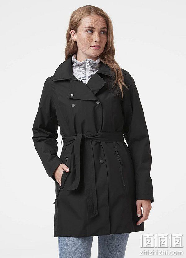 Helly Hansen 哈里·汉森 Welsey II 女士中长款防水防风透气风衣外套53247 新低661.68元（Prime会员92折） 值值值-买手聚集的地方