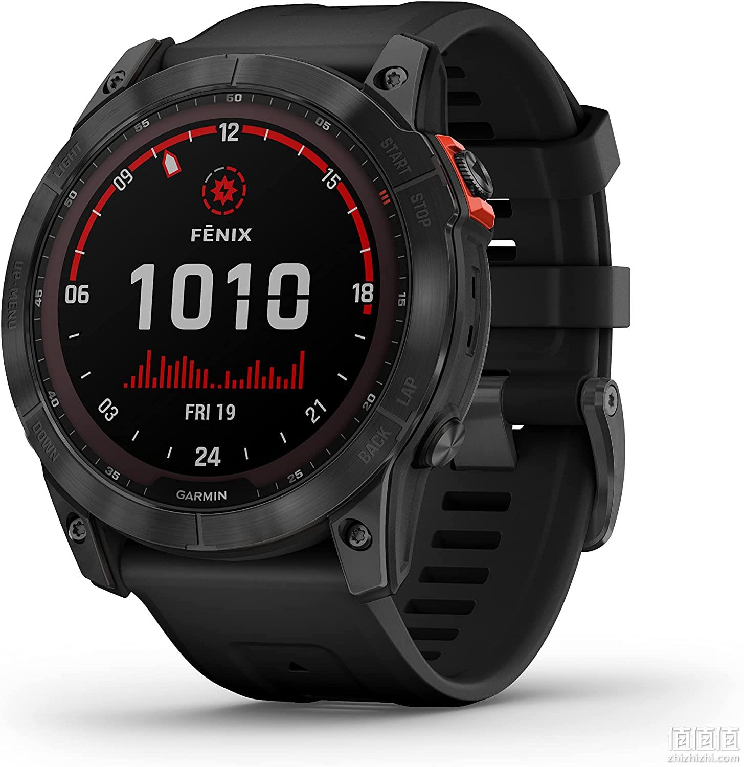 销量第一，Garmin 佳明 fenix 7x 太阳能GPS多功能智能手表010-02541-01 4617.54元 值值值-买手聚集的地方
