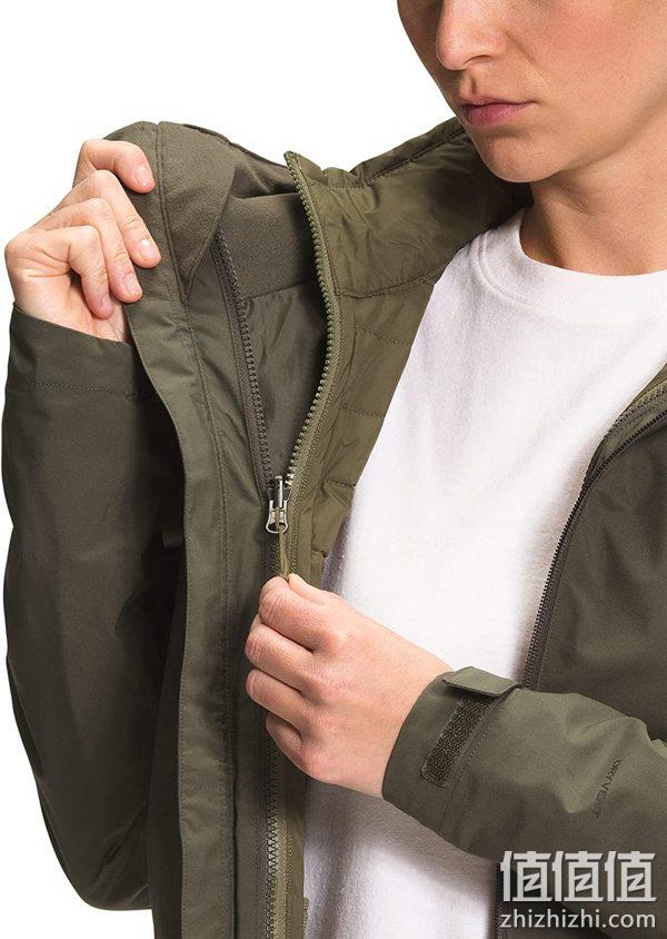 The North Face 北面 Carto Triclimate 女士三合一冲锋衣 1156元 值值值-买手聚集的地方
