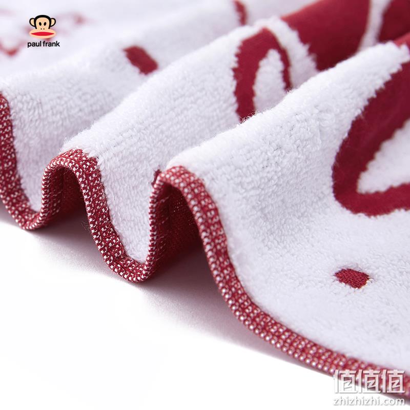 Paul Frank 大嘴猴 双面纯棉浴巾 75*140cm 新低15元包邮（需领券） 值值值-买手聚集的地方