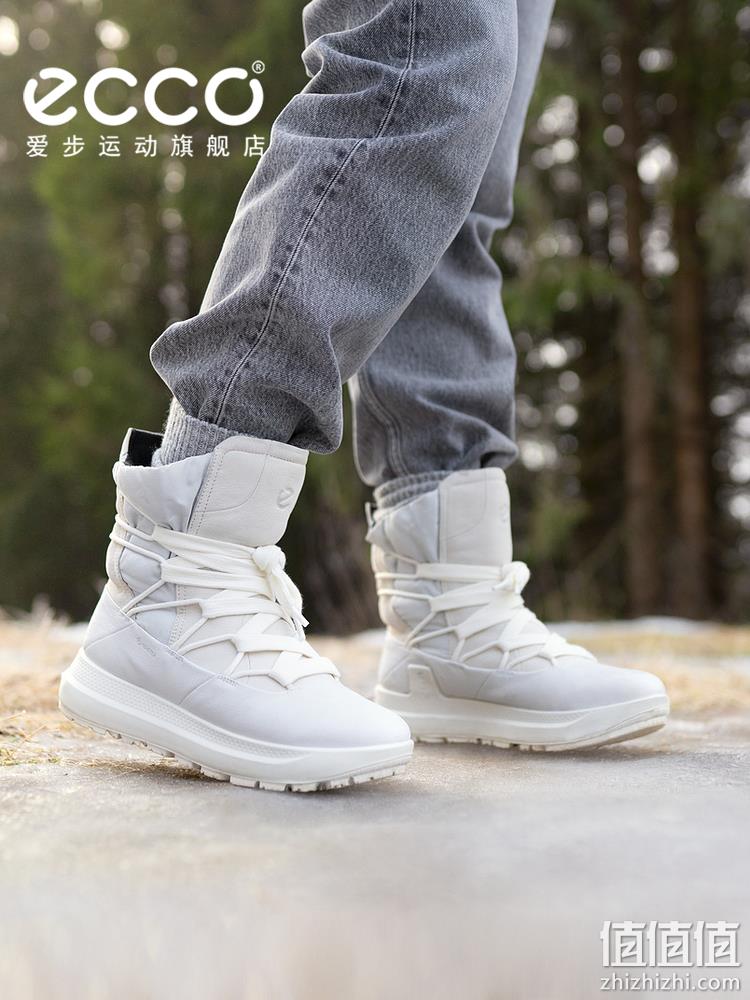 ECCO 爱步 Solice赛冬系列 女士Gore-Tex®牦牛皮抓地防滑雪地靴 420163 811.27元 值值值-买手聚集的地方