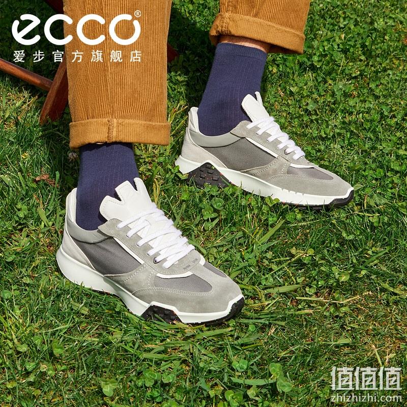 ECCO 爱步 Retro Trainers 2022年新款男士舒适健步鞋 524954 史低549.29元（天猫旗舰店1499元） 值值值-买手聚集的地方