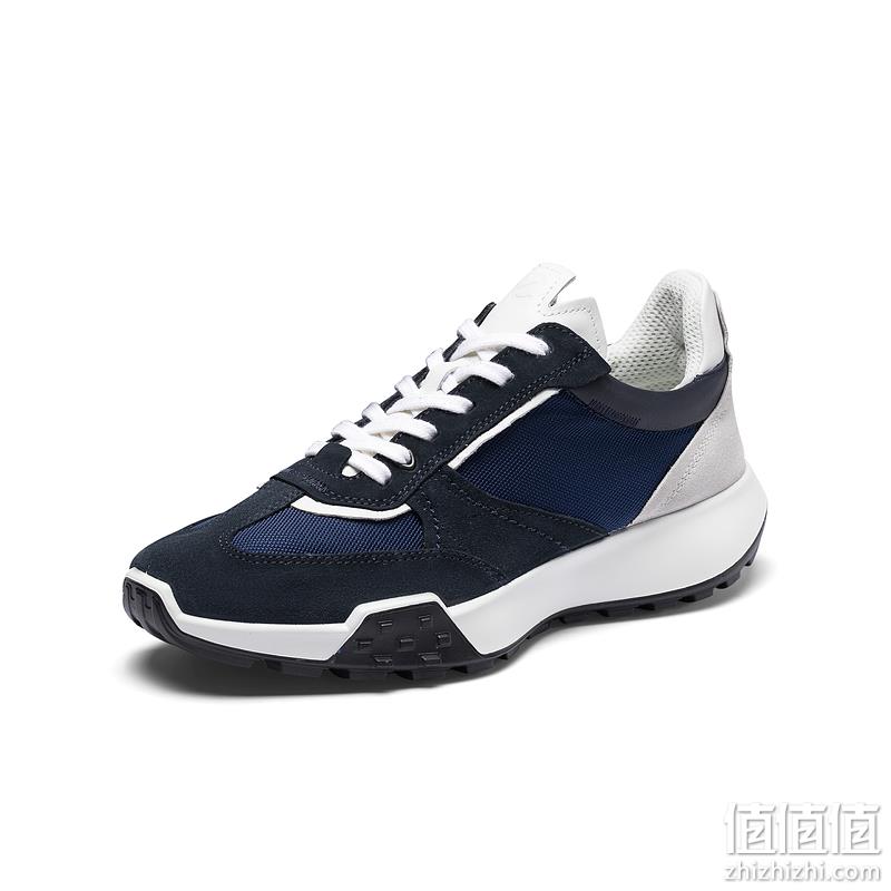 ECCO 爱步 Retro Trainers 2022年新款男士舒适健步鞋 524954 史低549.29元（天猫旗舰店1499元） 值值值-买手聚集的地方