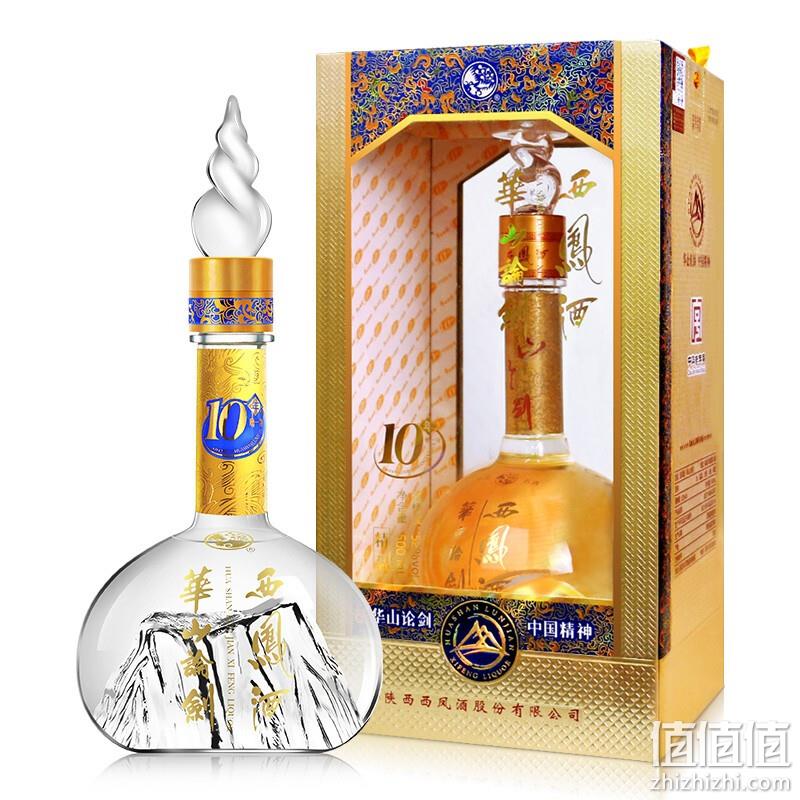 西凤酒 华山论剑 10年陈酿 52度绵柔凤香型白酒礼盒 500ml*6瓶 新低719.9元包邮（119.98元/瓶） 值值值-买手聚集的地方