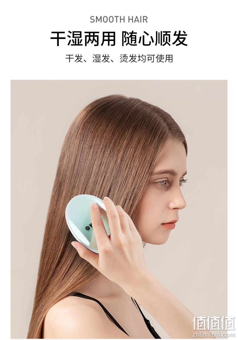 史低！英国王室御用品牌 KENT 肯特 2022新品流沙糖果色便携顺发按摩手掌梳 3色 34元包邮，渐变色同价 值值值-买手聚集的地方