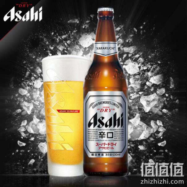 88VIP会员，Asahi 朝日 超爽啤酒玻璃瓶装 630mL*12瓶 56.75元包邮（双重优惠） 值值值-买手聚集的地方