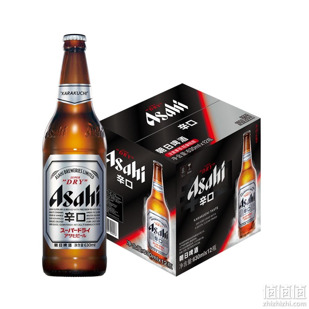 88VIP会员，Asahi 朝日 超爽啤酒玻璃瓶装 630mL*12瓶 56.75元包邮（双重优惠） 值值值-买手聚集的地方