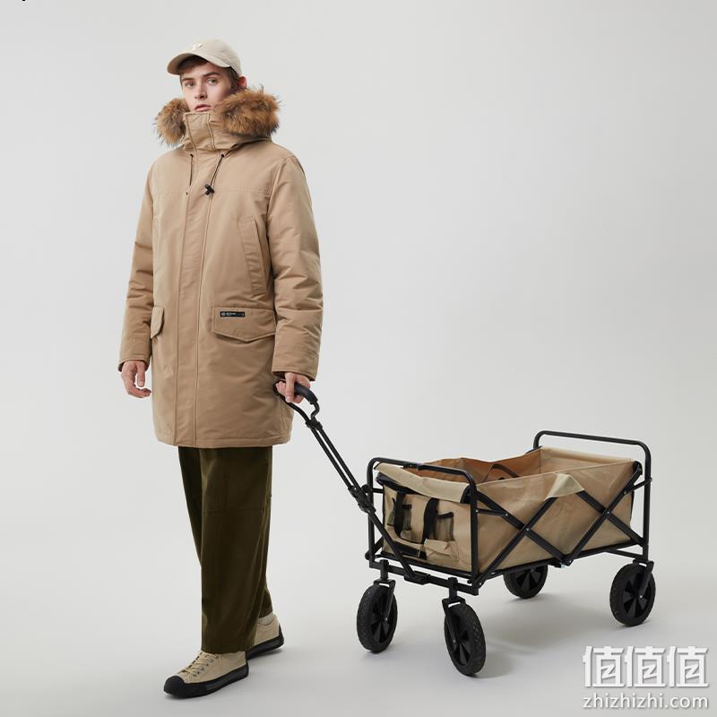 网易严选 地表强温 2022年新款男女款90%白鹅绒貉子毛领派克羽绒服 4045714 新低578.6元包邮（双重优惠） 值值值-买手聚集的地方