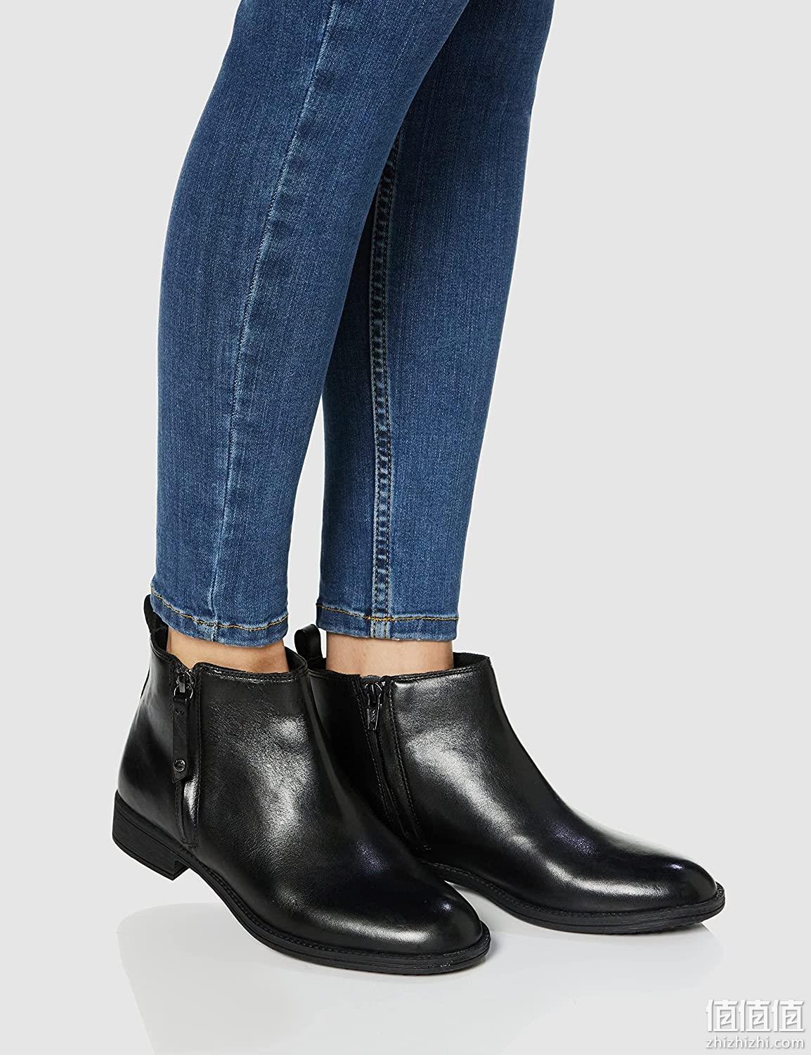 GEOX 健乐士 D Jaylon D Equestrian  女士真皮踝靴 D04FYD 362.03元 值值值-买手聚集的地方