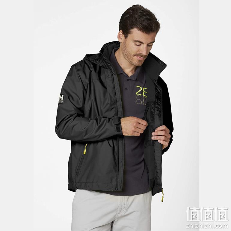 Helly Hansen 哈雷汉森 Crew 男士连帽轻量防水保暖抓绒内里航海夹克33874 651.68元（天猫旗舰店1980元） 值值值-买手聚集的地方