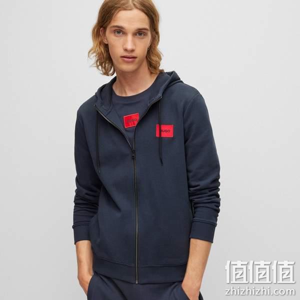 HUGO Hugo Boss 雨果·博斯 Daple212 男士连帽卫衣50447972 393元 值值值-买手聚集的地方