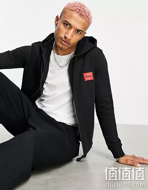 HUGO Hugo Boss 雨果·博斯 Daple212 男士连帽卫衣50447972 393元 值值值-买手聚集的地方