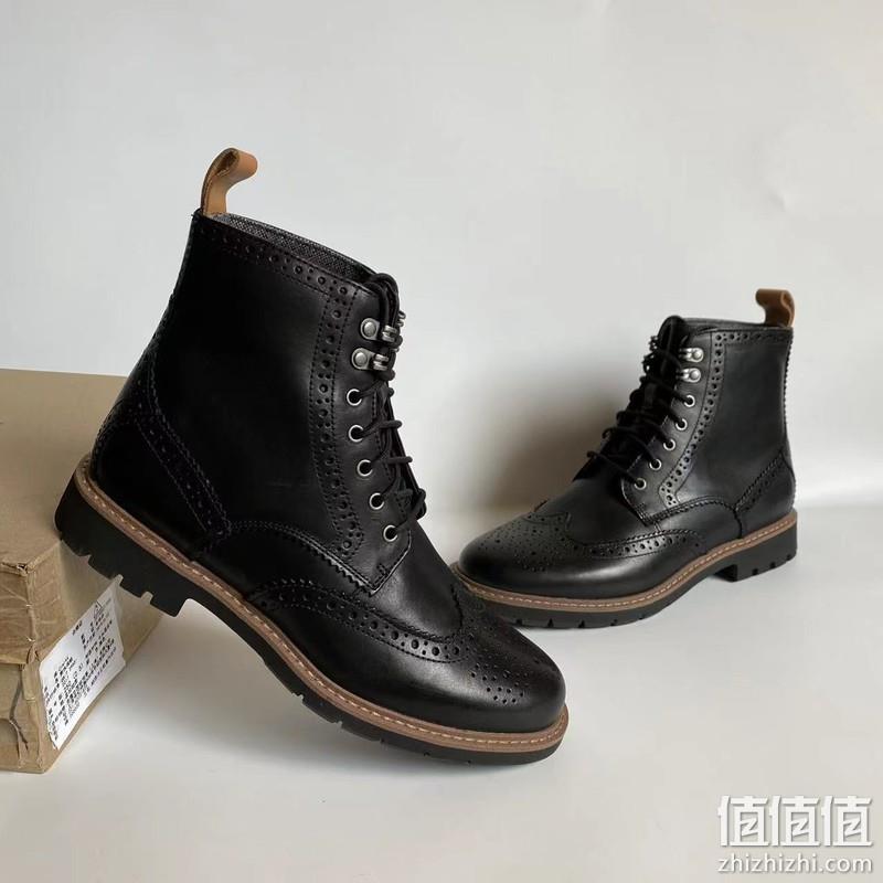 42.5码，Clarks 其乐 Batcombe Lord 男士系带工装马丁靴 322.36元 值值值-买手聚集的地方