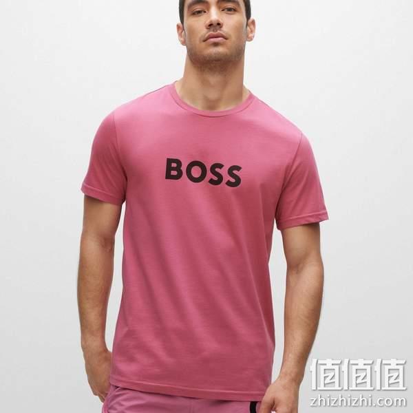 BOSS Hugo Boss 雨果·博斯 RN系列 UPF50+防晒 男士纯棉圆领短袖T恤50469289 167元起 值值值-买手聚集的地方
