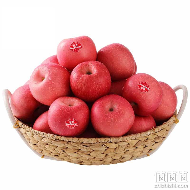 Goodfarmer 佳农 烟台红富士苹果（单果240g）5kg*2件 99.9元包邮（49.95元/件） 值值值-买手聚集的地方