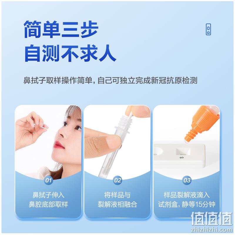 Cofoe 可孚 新型冠状抗原检测盒25人份（胶金法） 新低72.75元包邮（2.91元/次） 值值值-买手聚集的地方