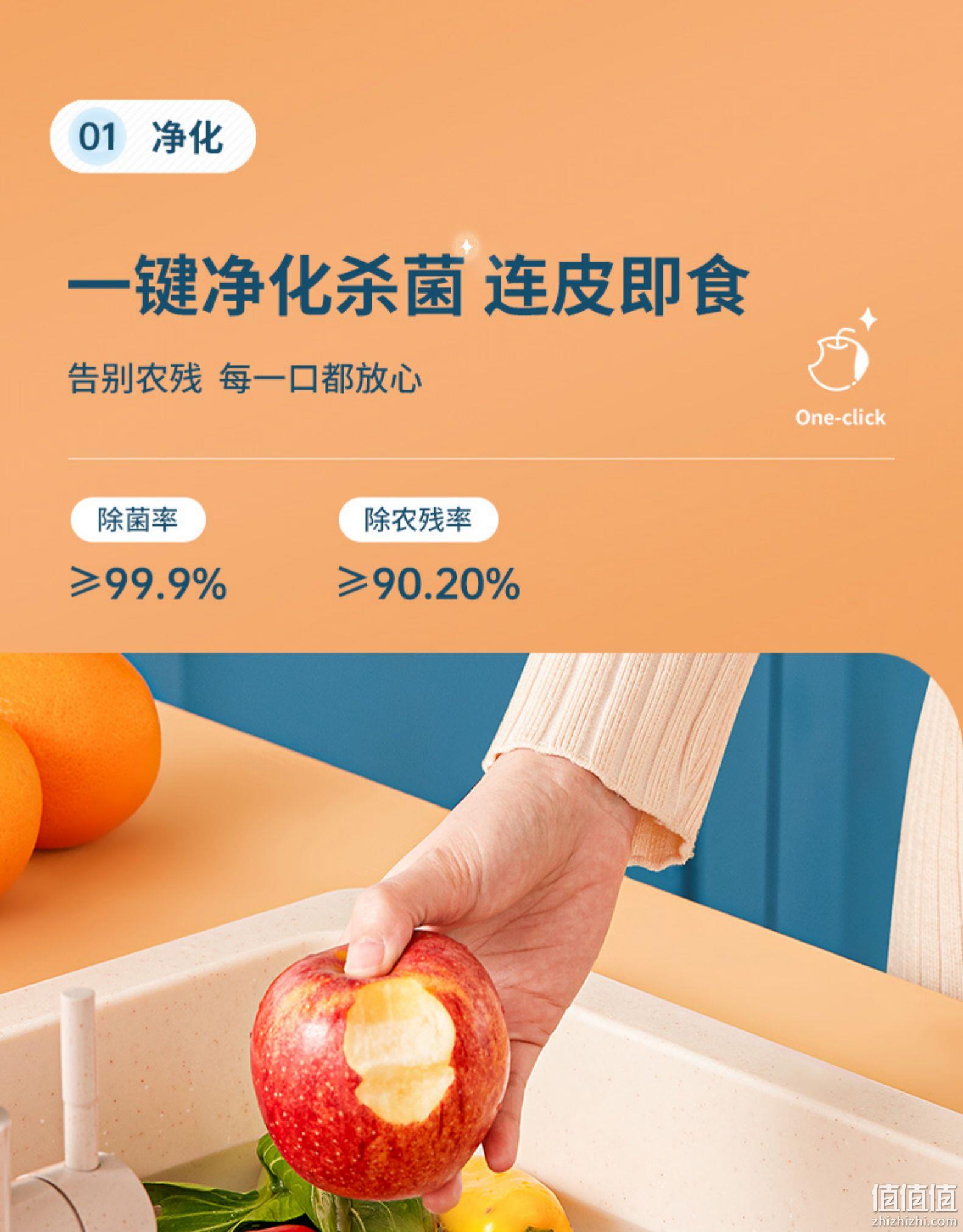 降￥60，惠而浦 WVS-W151H 无线果蔬清洗机 新低199元包邮（需领券） 值值值-买手聚集的地方