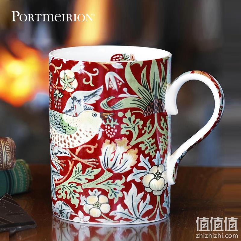 Portmeirion 波特美林 皇家伍斯特系列 草莓小偷骨瓷马克杯礼盒装350ml 新低109.73元（天猫旗舰店308元） 值值值-买手聚集的地方