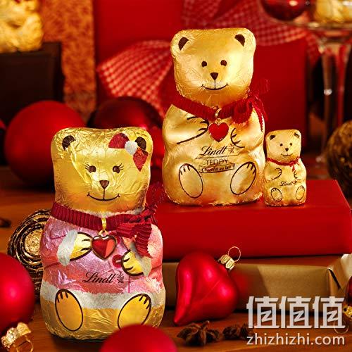 Lindt 瑞士莲 迷你泰迪熊牛奶巧克力  1000g/盒（10g*100个） 新低214.12元 值值值-买手聚集的地方