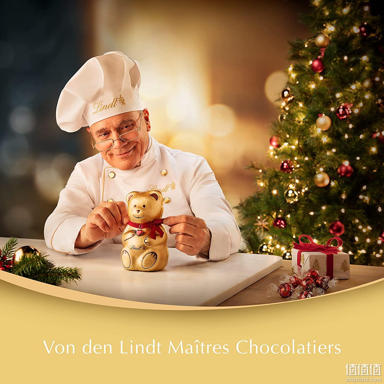 Lindt 瑞士莲 迷你泰迪熊牛奶巧克力  1000g/盒（10g*100个） 新低214.12元 值值值-买手聚集的地方