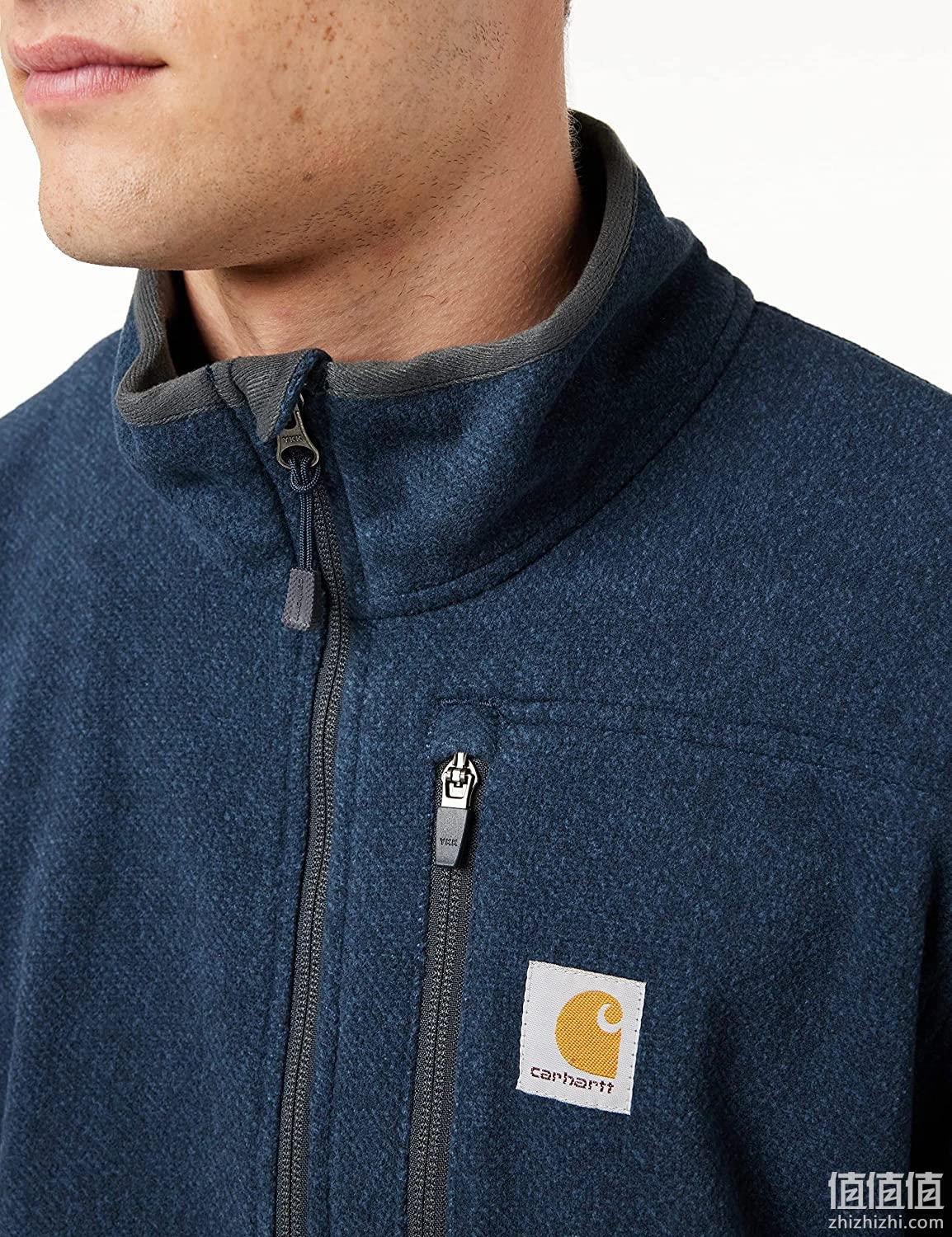 Carhartt 卡哈特 Dalton 男士半拉链抓绒夹克 103831 332.4元 值值值-买手聚集的地方